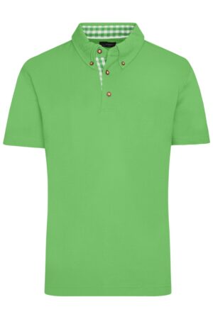 Poloshirt Herren Grün/Weiß – Men's Traditional Polo