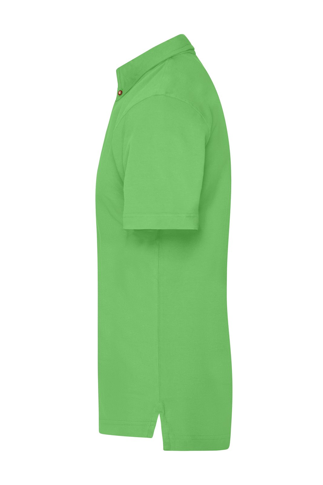 Poloshirt Herren Grün/Weiß – Men's Traditional Polo, Detailansicht