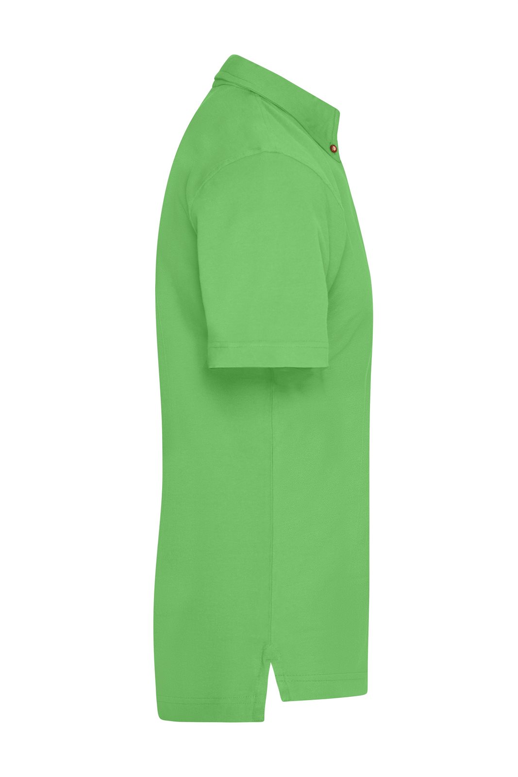 Poloshirt Herren Grün/Weiß – Men's Traditional Polo, Detailansicht