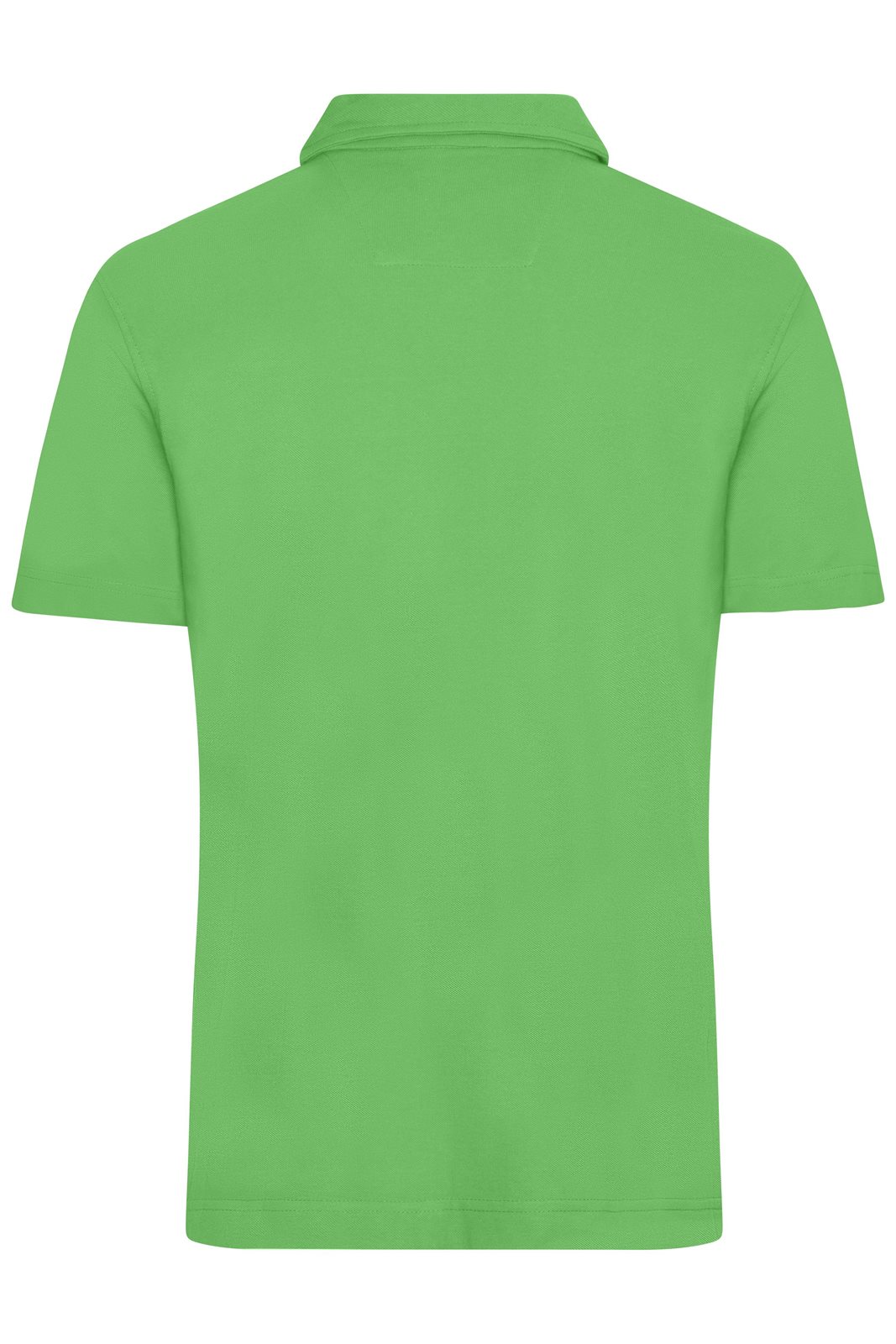 Poloshirt Herren Grün/Weiß – Men's Traditional Polo, Detailansicht
