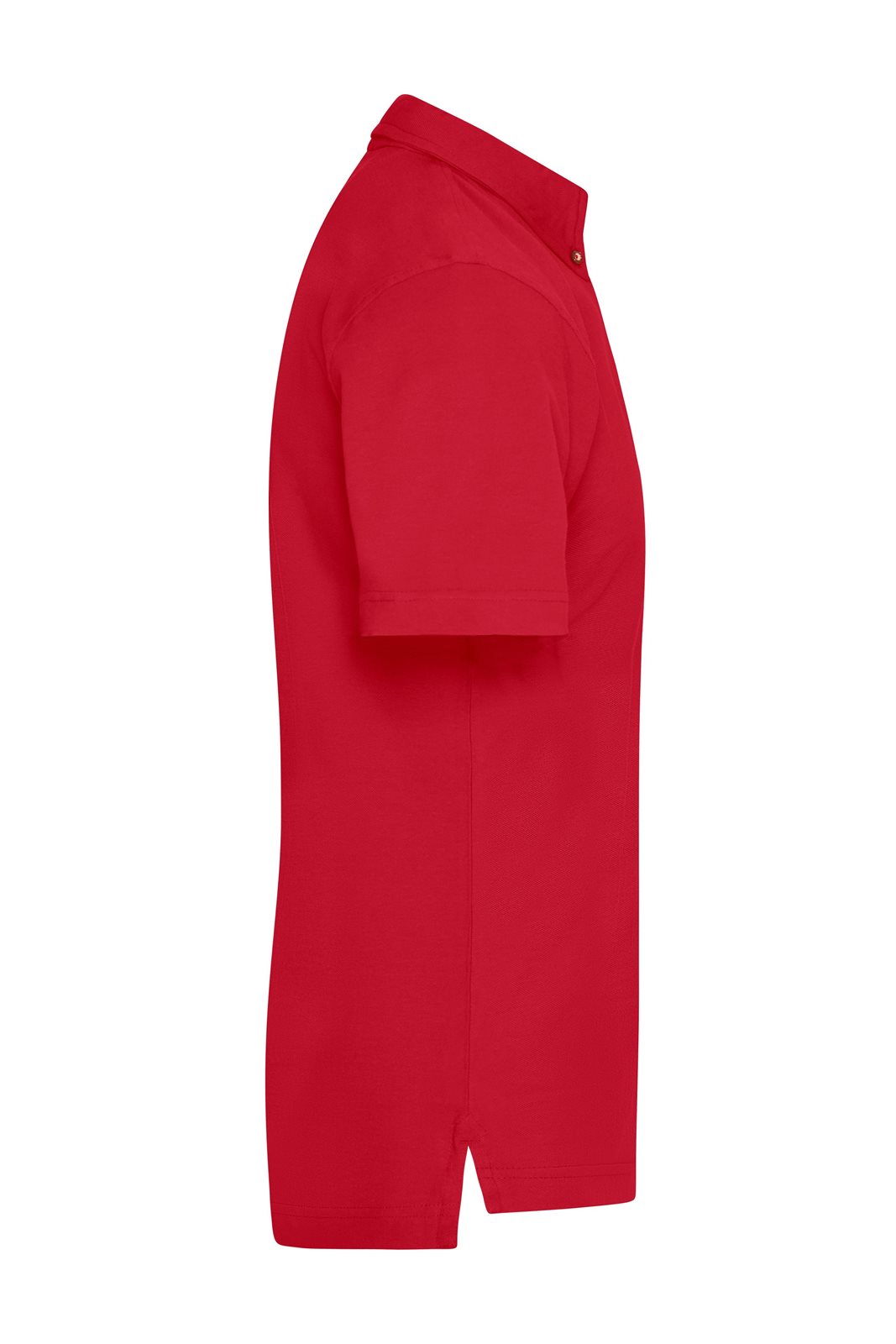Poloshirt Herren Weiß/Rot – Men's Traditional Polo, Detailansicht