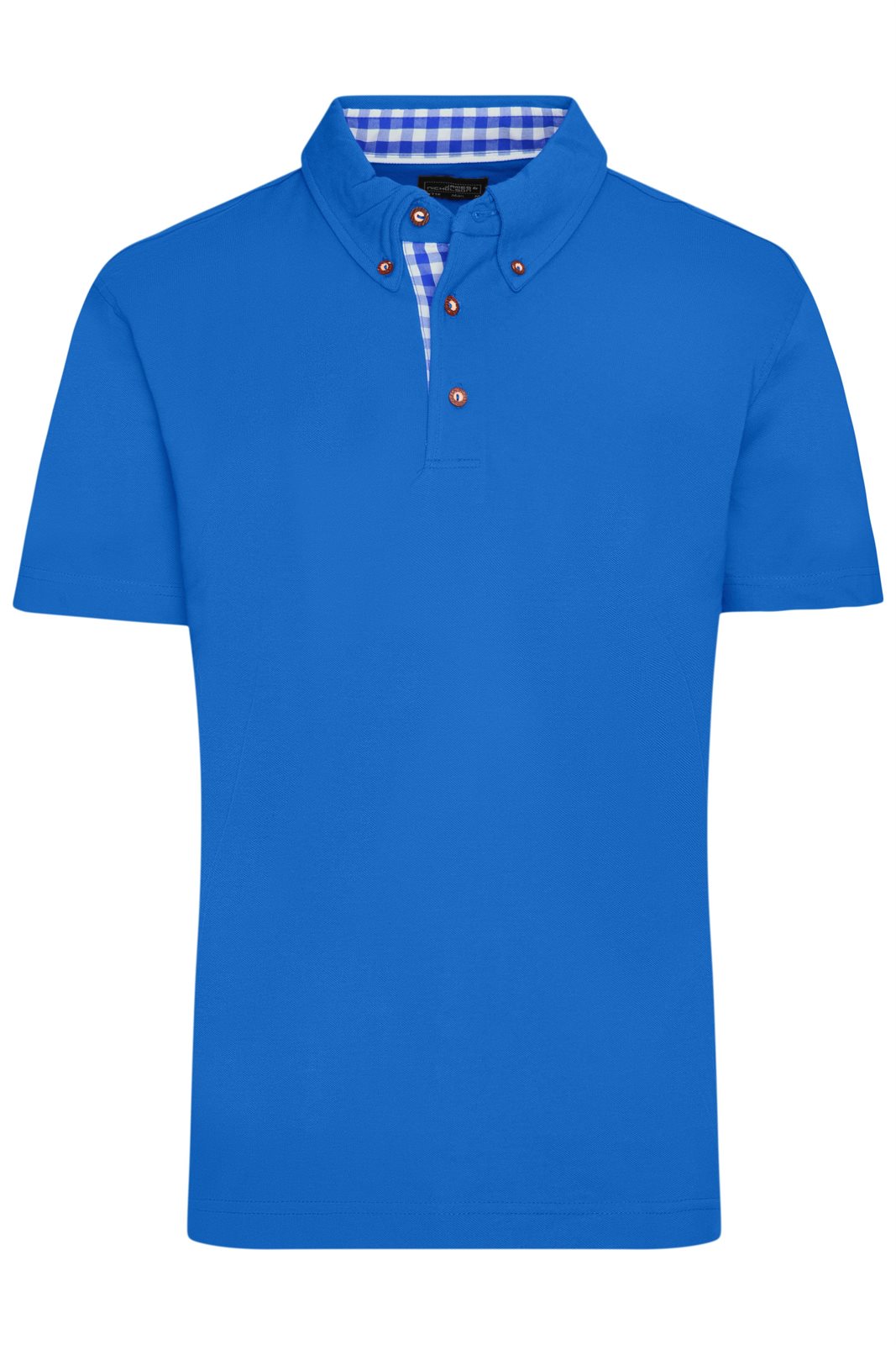 Poloshirt Herren Blau/Weiß – Men's Traditional Polo