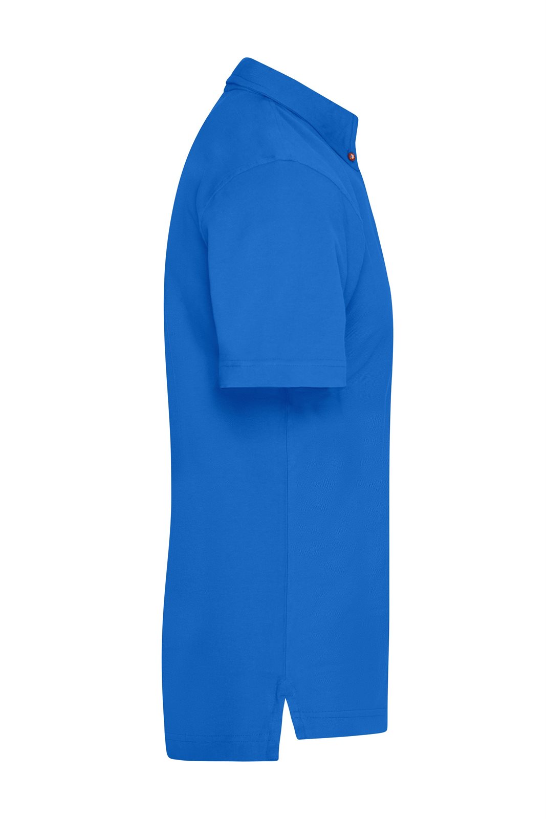 Poloshirt Herren Blau/Weiß – Men's Traditional Polo, Detailansicht