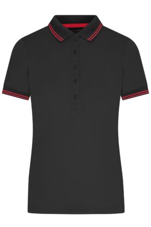 Poloshirt Damen Schwarz/Rot – Ladies' Functional Polo