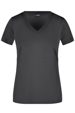 T-Shirt Damen Schwarz – Ladies' Active-V