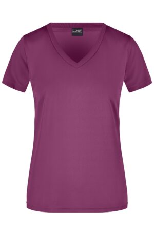 T-Shirt Damen Schwarz – Ladies' Active-V