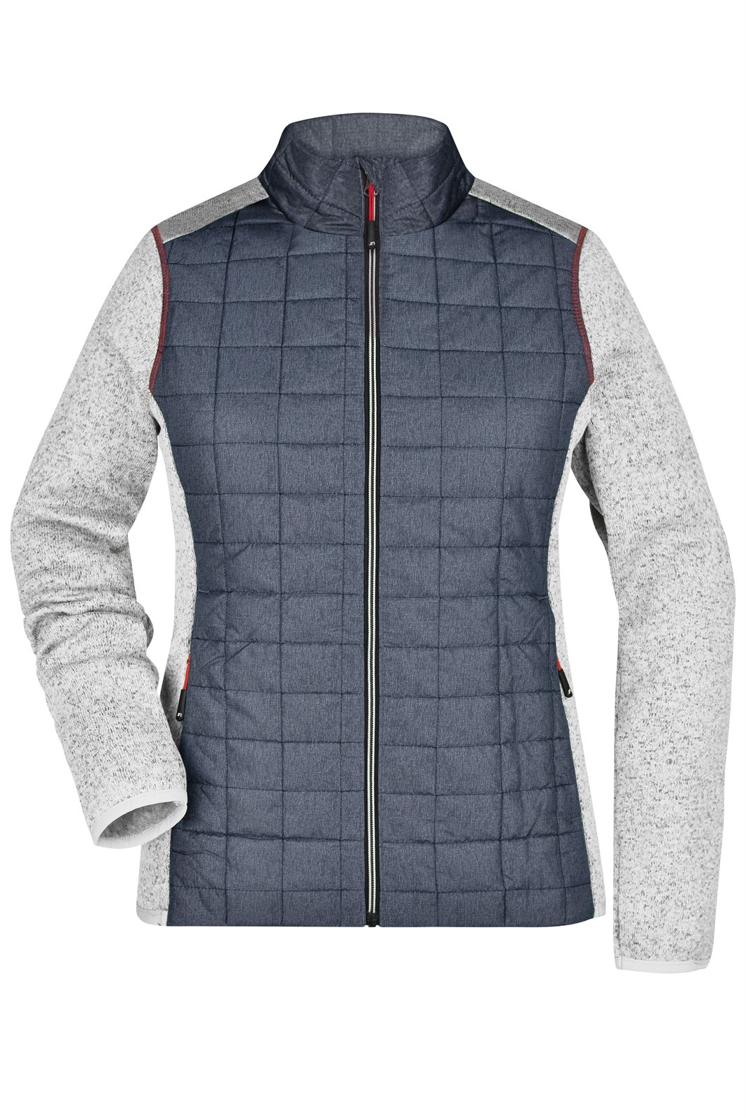 Jacke Damen Grau – Ladies' Knitted Hybrid Jacket