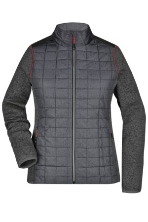 Jacke Damen Grau – Ladies' Knitted Hybrid Jacket