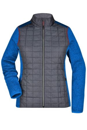 Jacke Damen Grau – Ladies' Knitted Hybrid Jacket