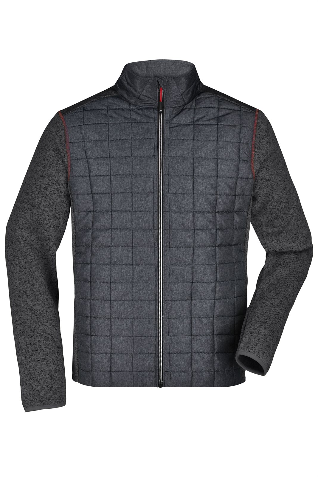 Jacke Herren Grau – Men's Knitted Hybrid Jacket