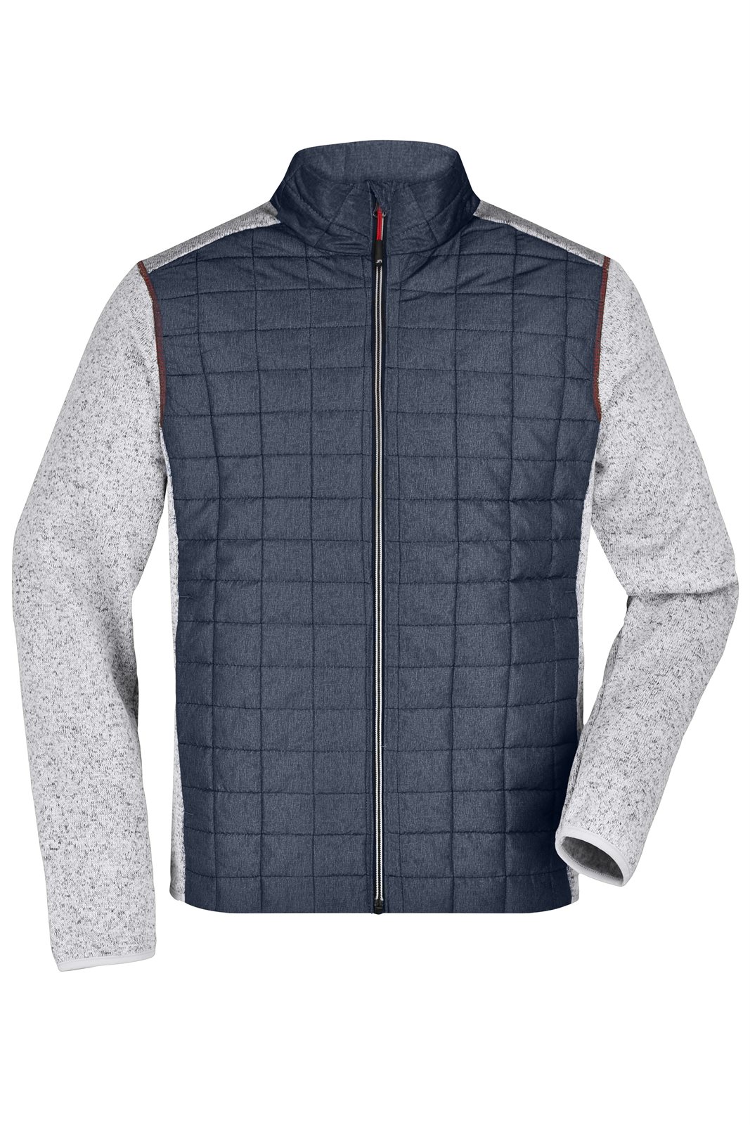 Jacke Herren Grau – Men's Knitted Hybrid Jacket