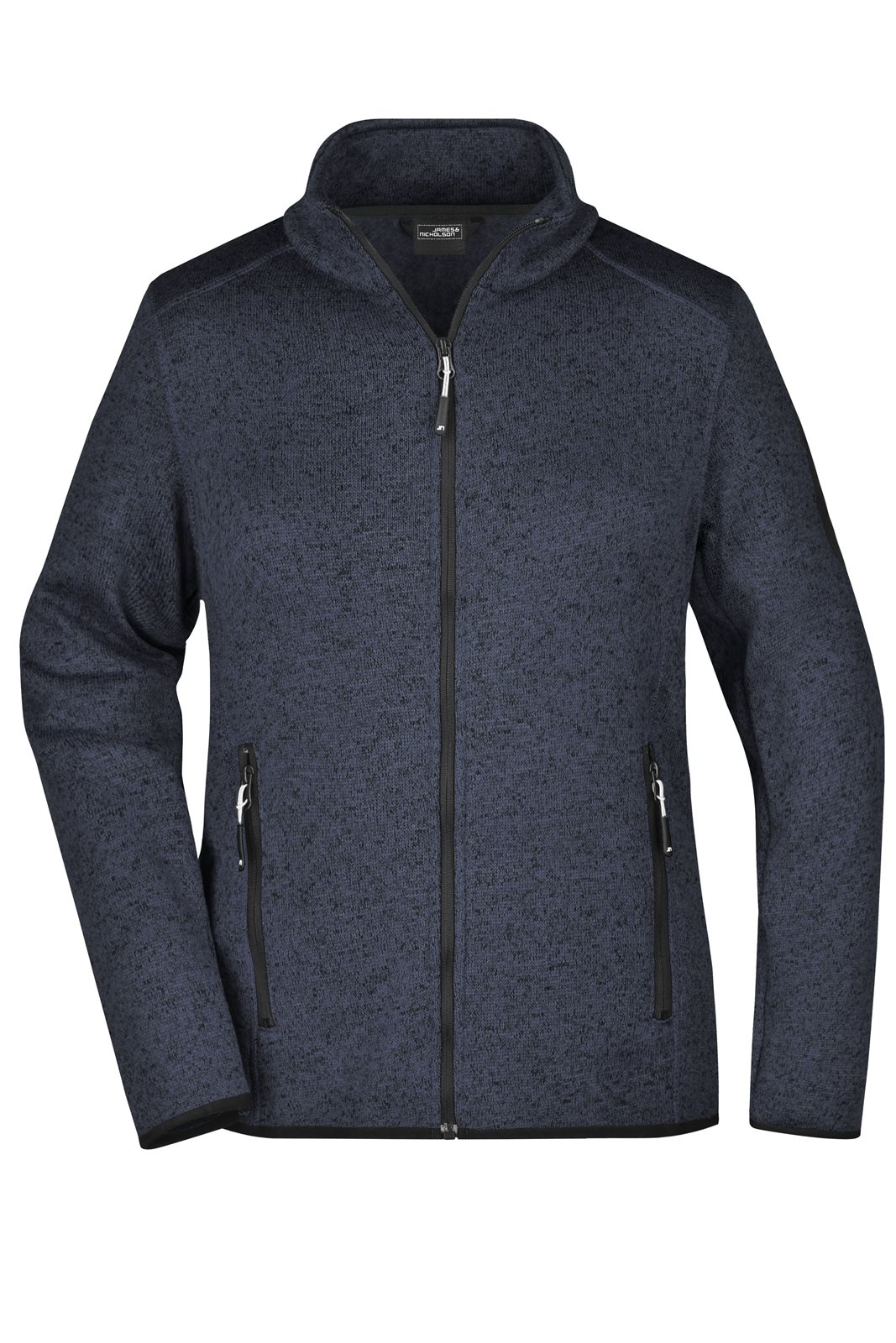 Jacke Damen Grau – Ladies' Knitted Fleece Jacket