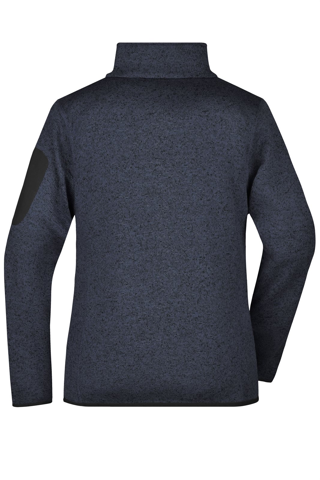 Jacke Damen Grau – Ladies' Knitted Fleece Jacket, Detailansicht