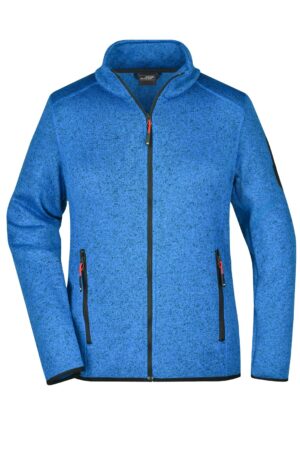 Jacke Damen Grau – Ladies' Knitted Fleece Jacket
