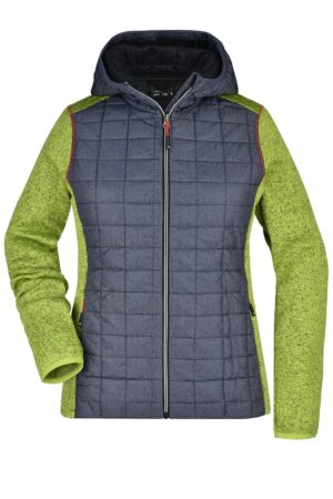 Jacke Damen Grau – Ladies' Knitted Hybrid Jacket