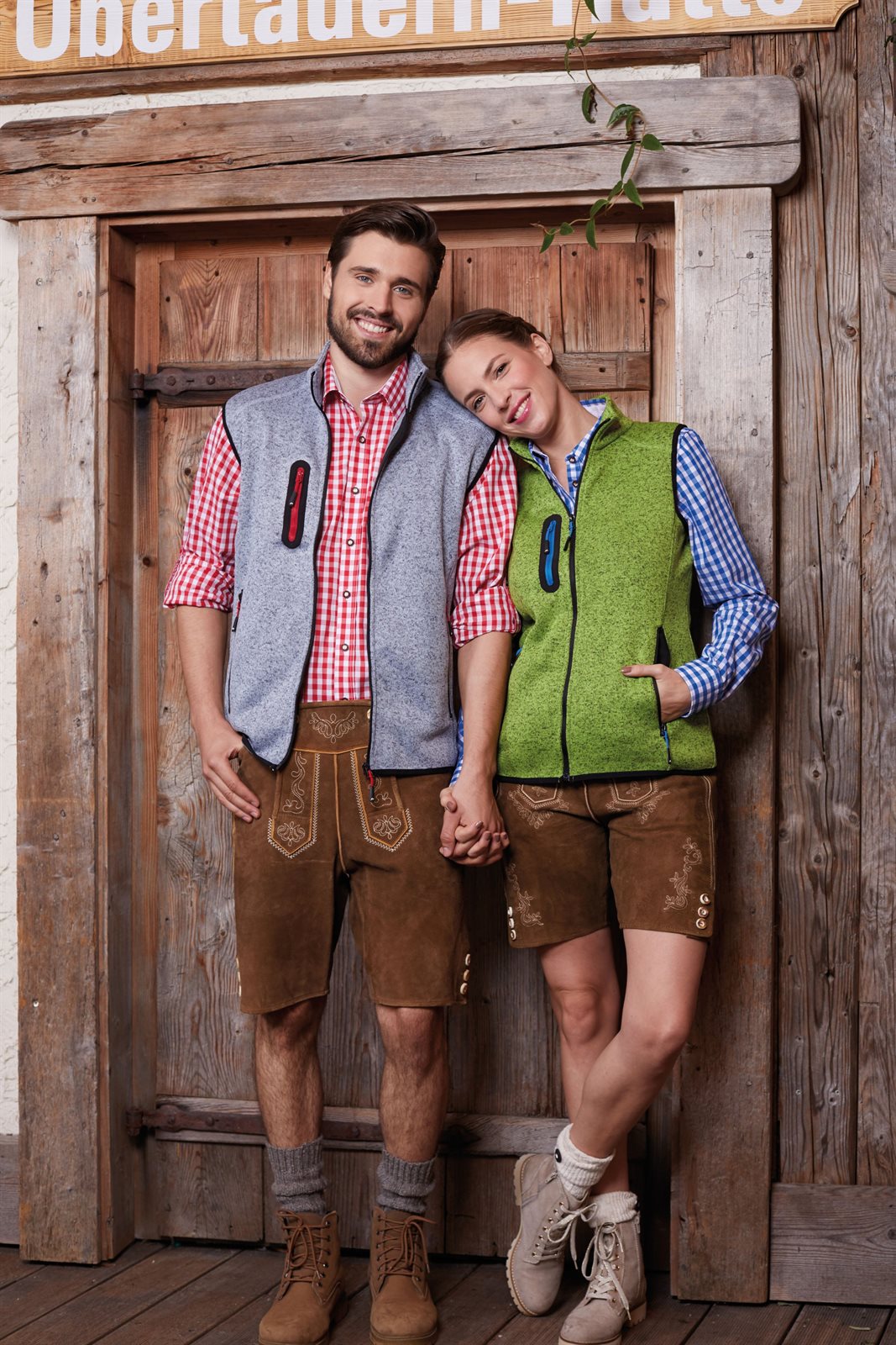 Weste Damen – Ladies' Knitted Fleece Vest, Detailansicht