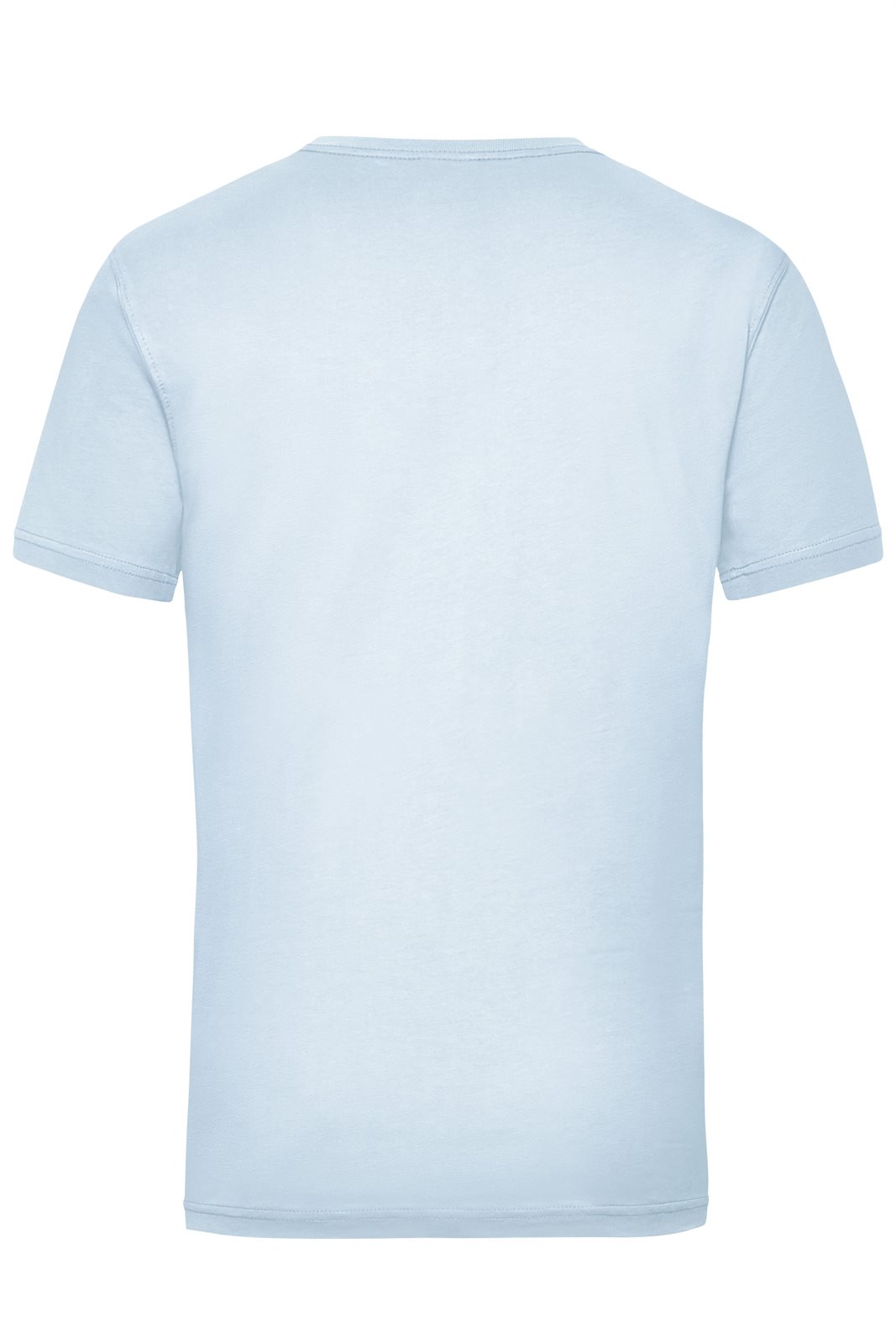 T-Shirt Herren Blau – Workwear-T Men, Detailansicht