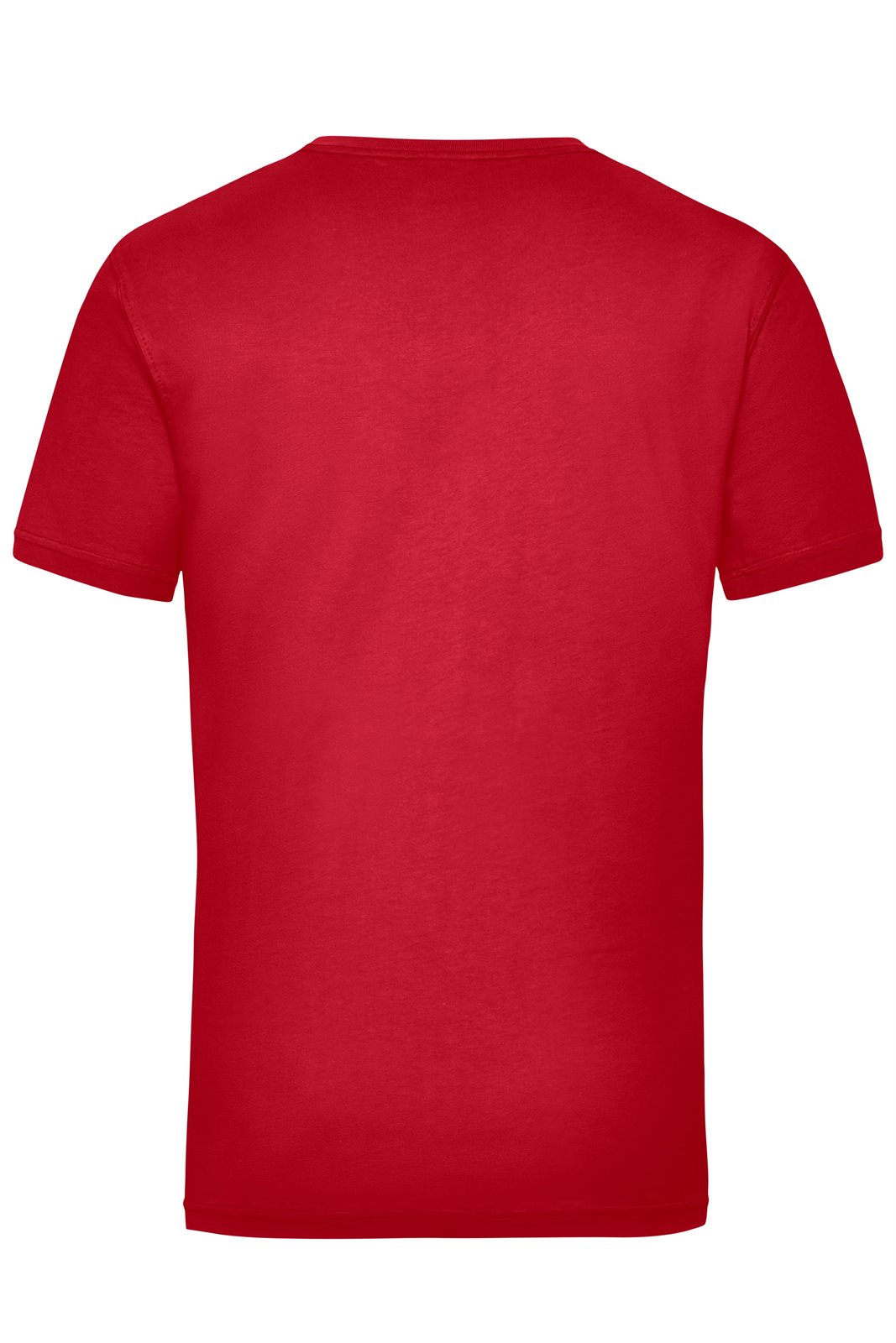 T-Shirt Herren Rot – Workwear-T Men, Detailansicht