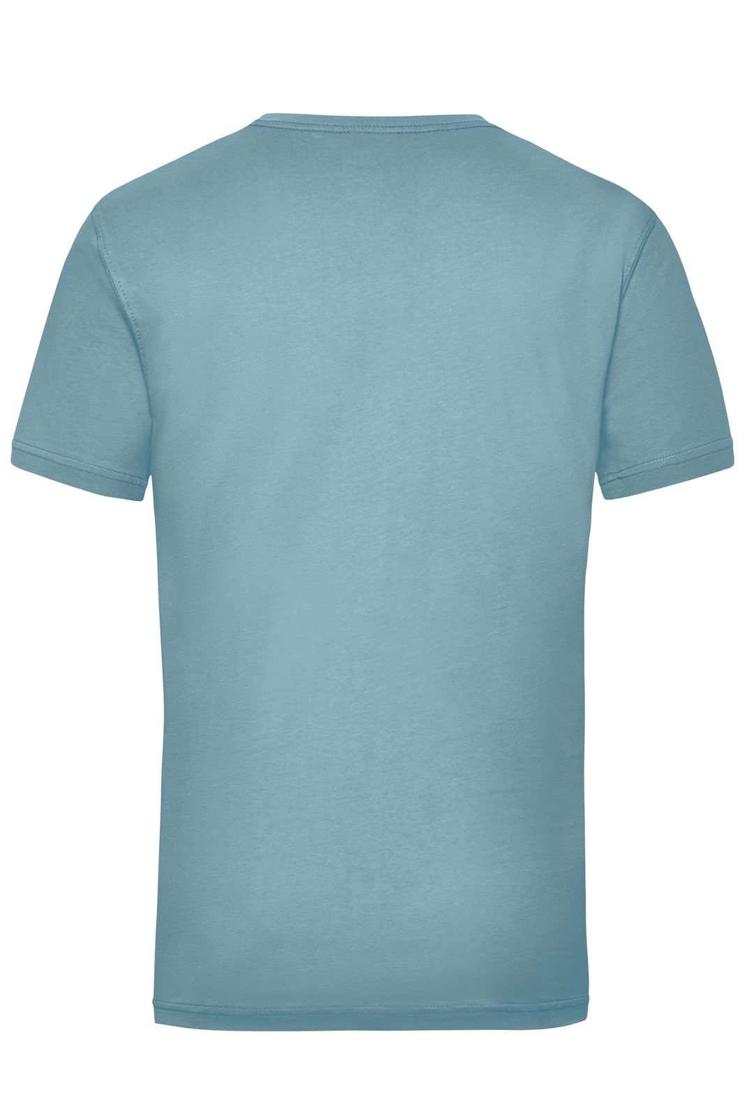 T-Shirt Herren Blau/Grau – Workwear-T Men, Detailansicht