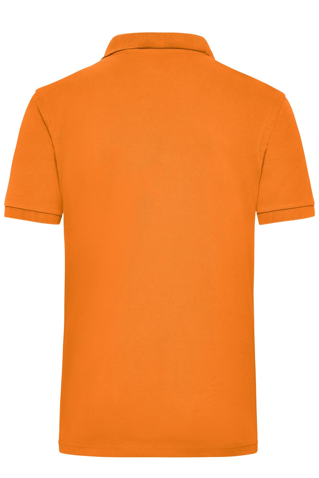 Poloshirt Herren Orange – Workwear Polo Men, Detailansicht