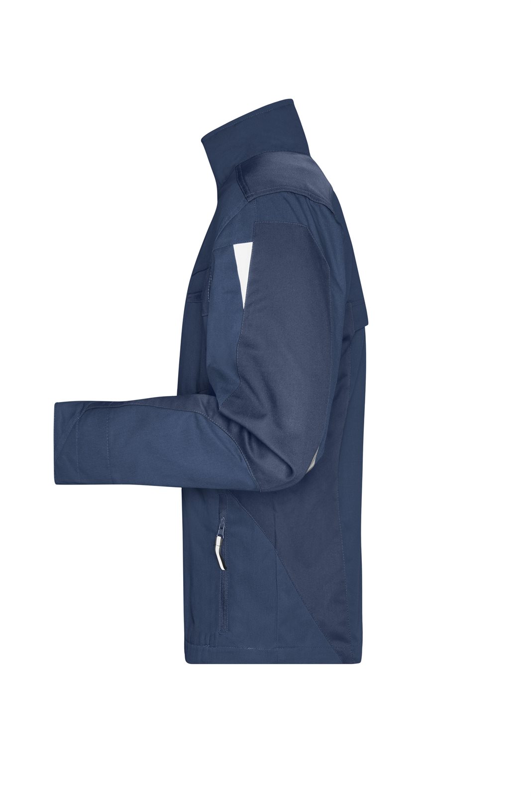 Jacke Unisex Blau – Workwear Jacket - STRONG -, Detailansicht