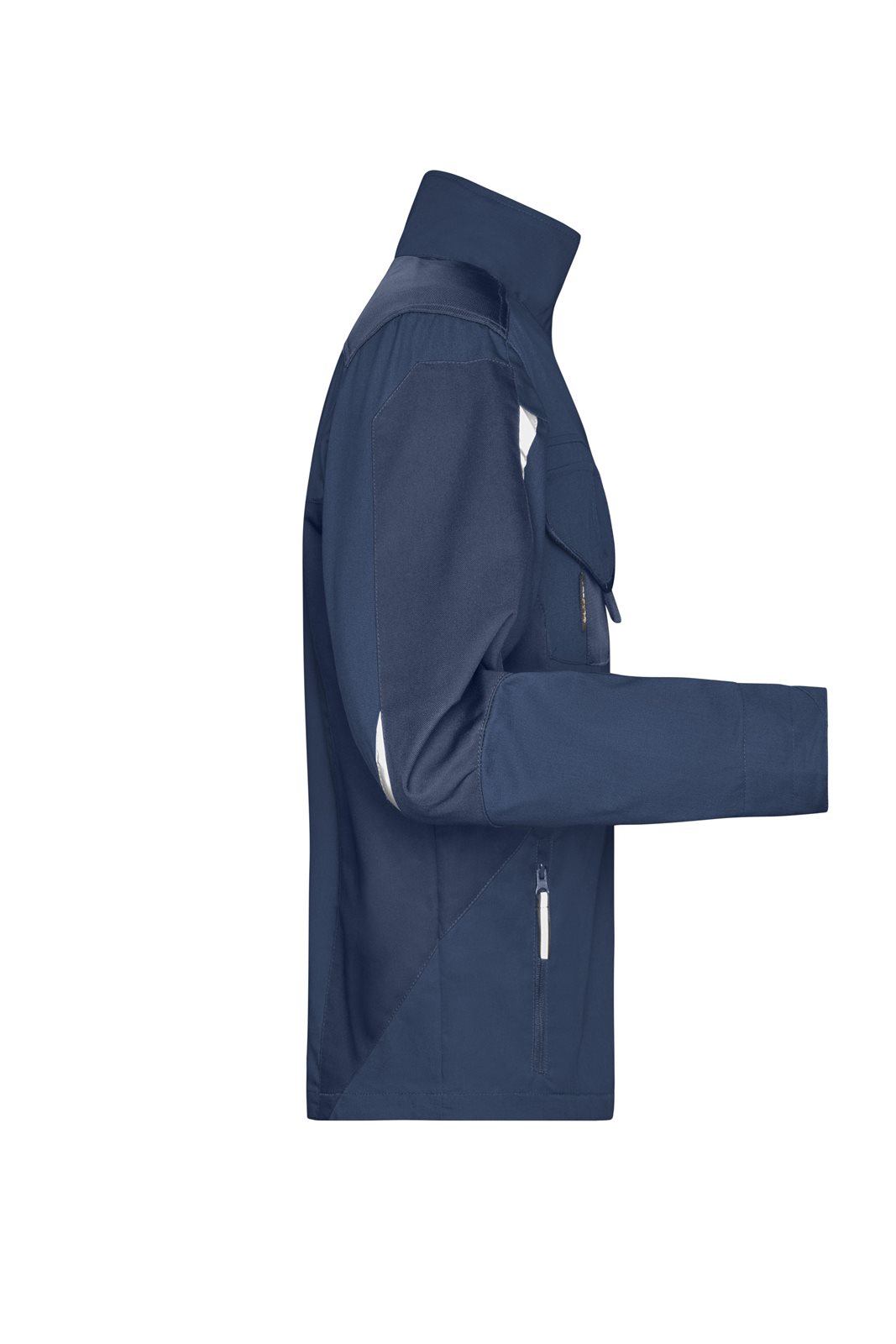 Jacke Unisex Blau – Workwear Jacket - STRONG -, Detailansicht