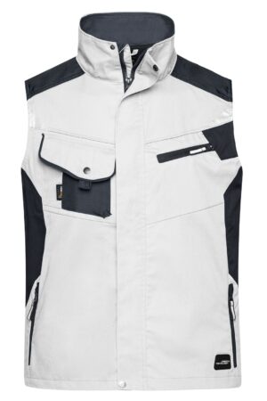 Weste Unisex Schwarz/Grau – Workwear Vest - STRONG -