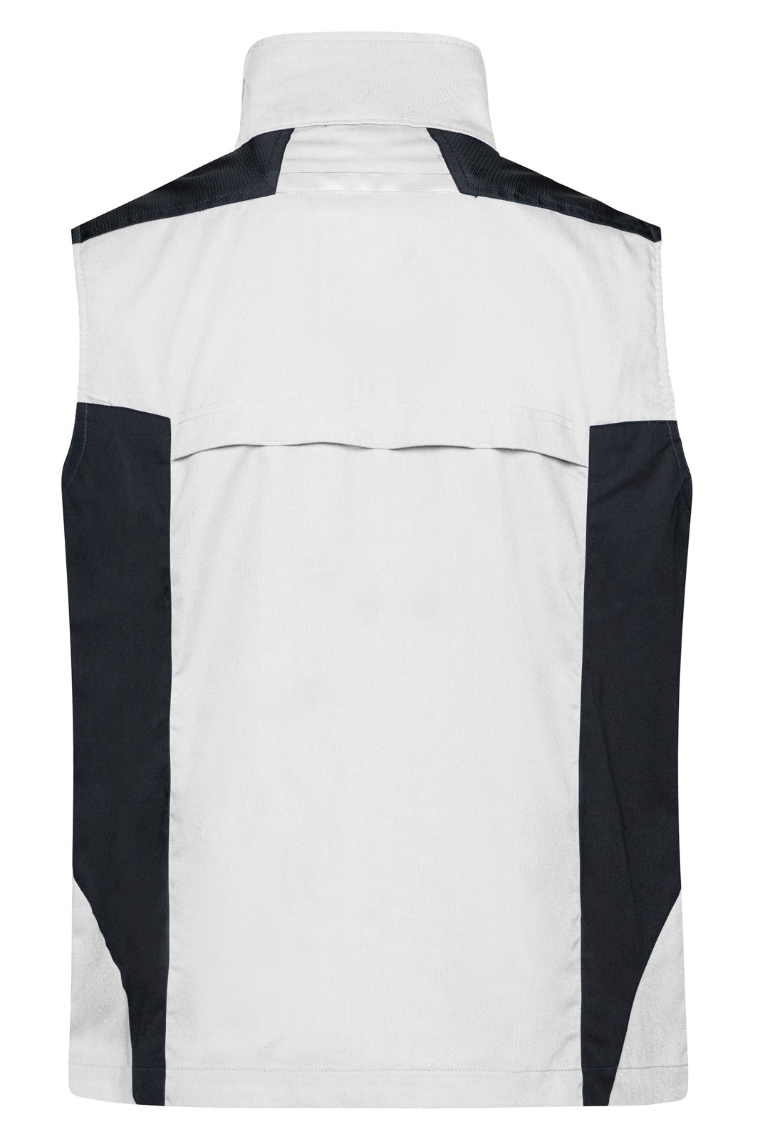 Weste Unisex Weiß/Grau – Workwear Vest - STRONG -, Detailansicht