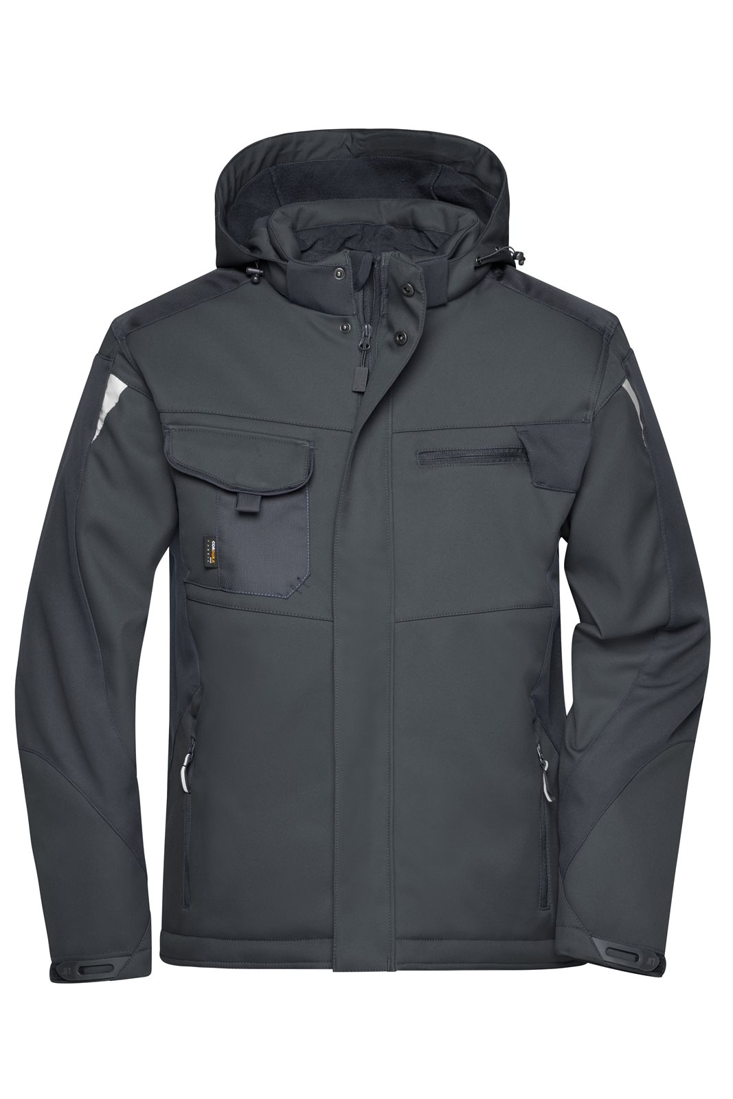 Jacke Unisex Schwarz – Craftsmen Softshell Jacket - STRONG -