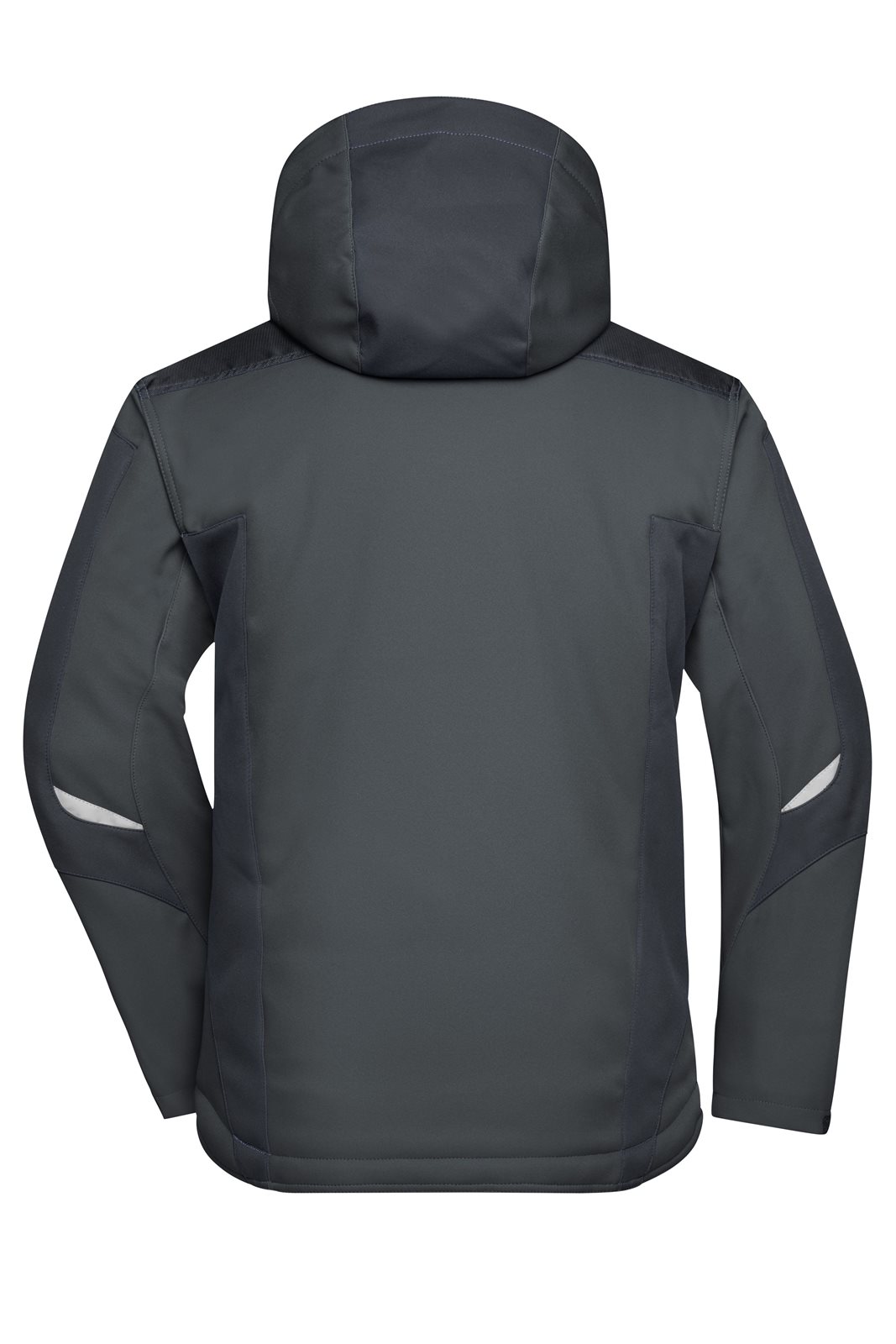 Jacke Unisex Schwarz – Craftsmen Softshell Jacket - STRONG -, Detailansicht