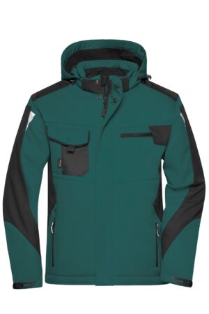 Jacke Unisex Schwarz – Craftsmen Softshell Jacket - STRONG -