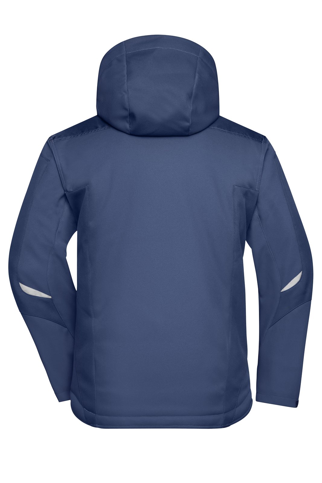 Jacke Unisex Blau – Craftsmen Softshell Jacket - STRONG -, Detailansicht