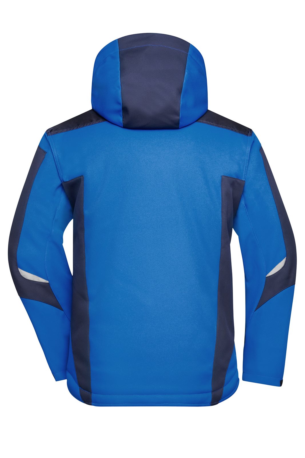 Jacke Unisex Blau – Craftsmen Softshell Jacket - STRONG -, Detailansicht