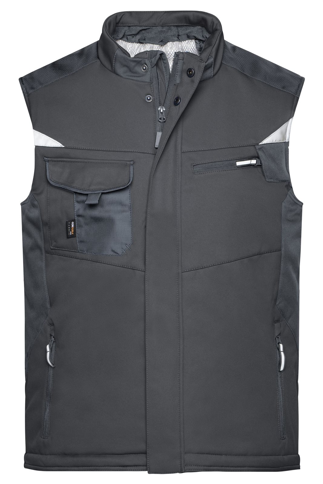 Weste Unisex Schwarz – Craftsmen Softshell Vest - STRONG -