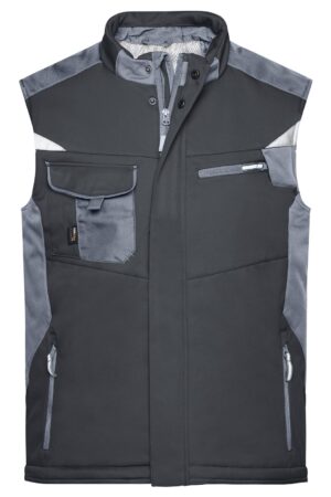 Weste Unisex Schwarz – Craftsmen Softshell Vest - STRONG -