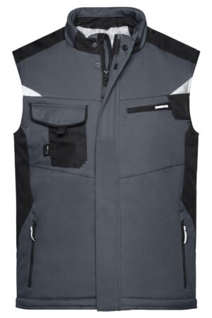 Weste Unisex Schwarz – Craftsmen Softshell Vest - STRONG -