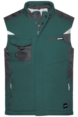 Weste Unisex Schwarz – Craftsmen Softshell Vest - STRONG -