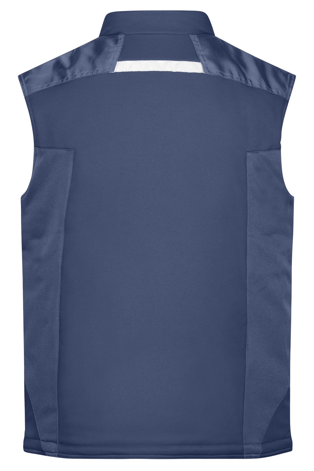 Weste Unisex Blau – Craftsmen Softshell Vest - STRONG -, Detailansicht