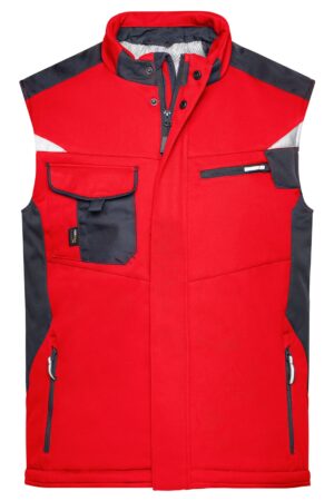 Weste Unisex Schwarz – Craftsmen Softshell Vest - STRONG -