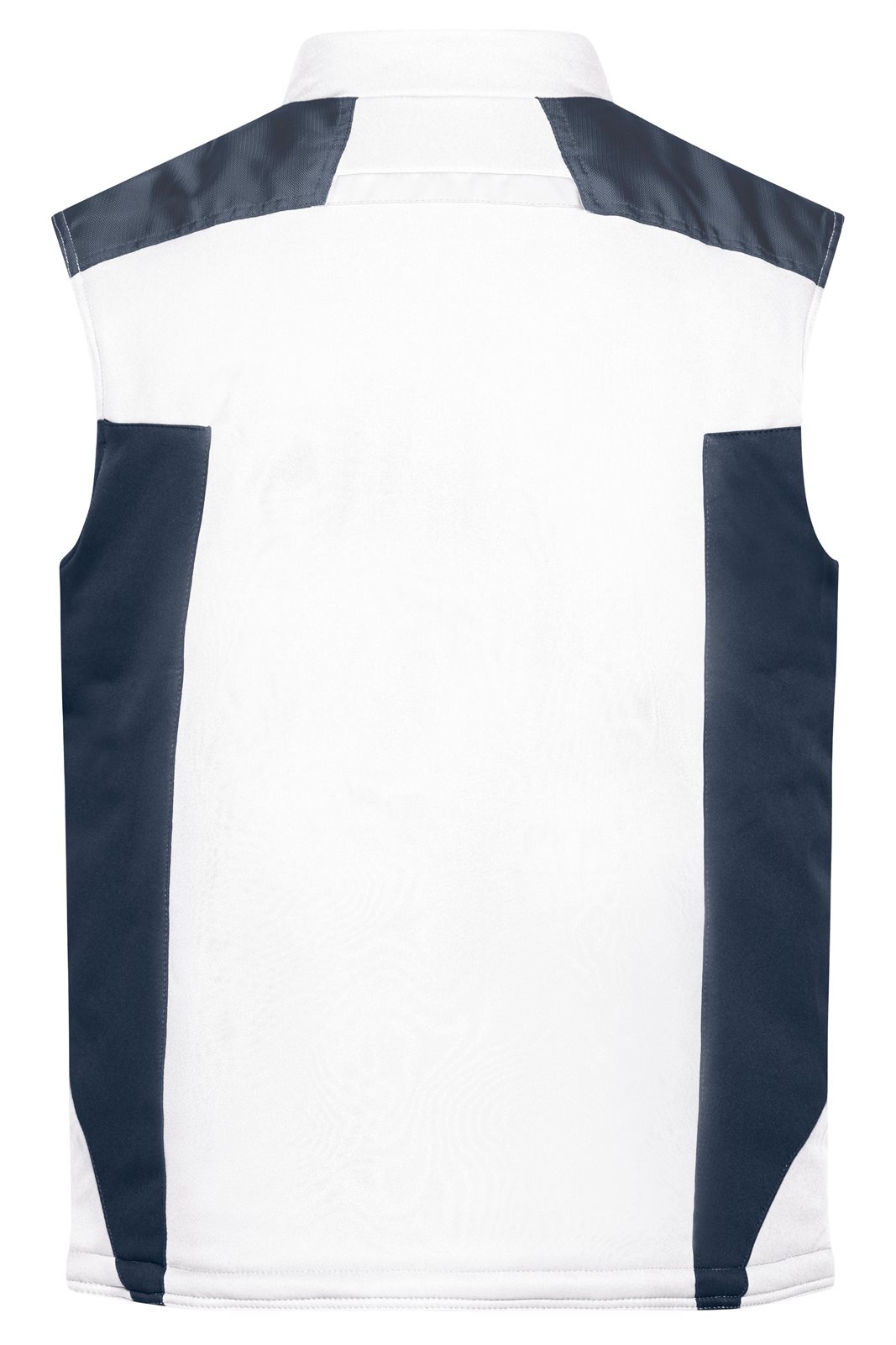 Weste Unisex Weiß/Grau – Craftsmen Softshell Vest - STRONG -, Detailansicht