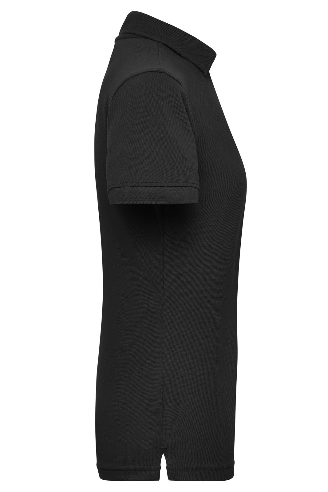Poloshirt Damen Schwarz – Ladies' Workwear Polo, Detailansicht