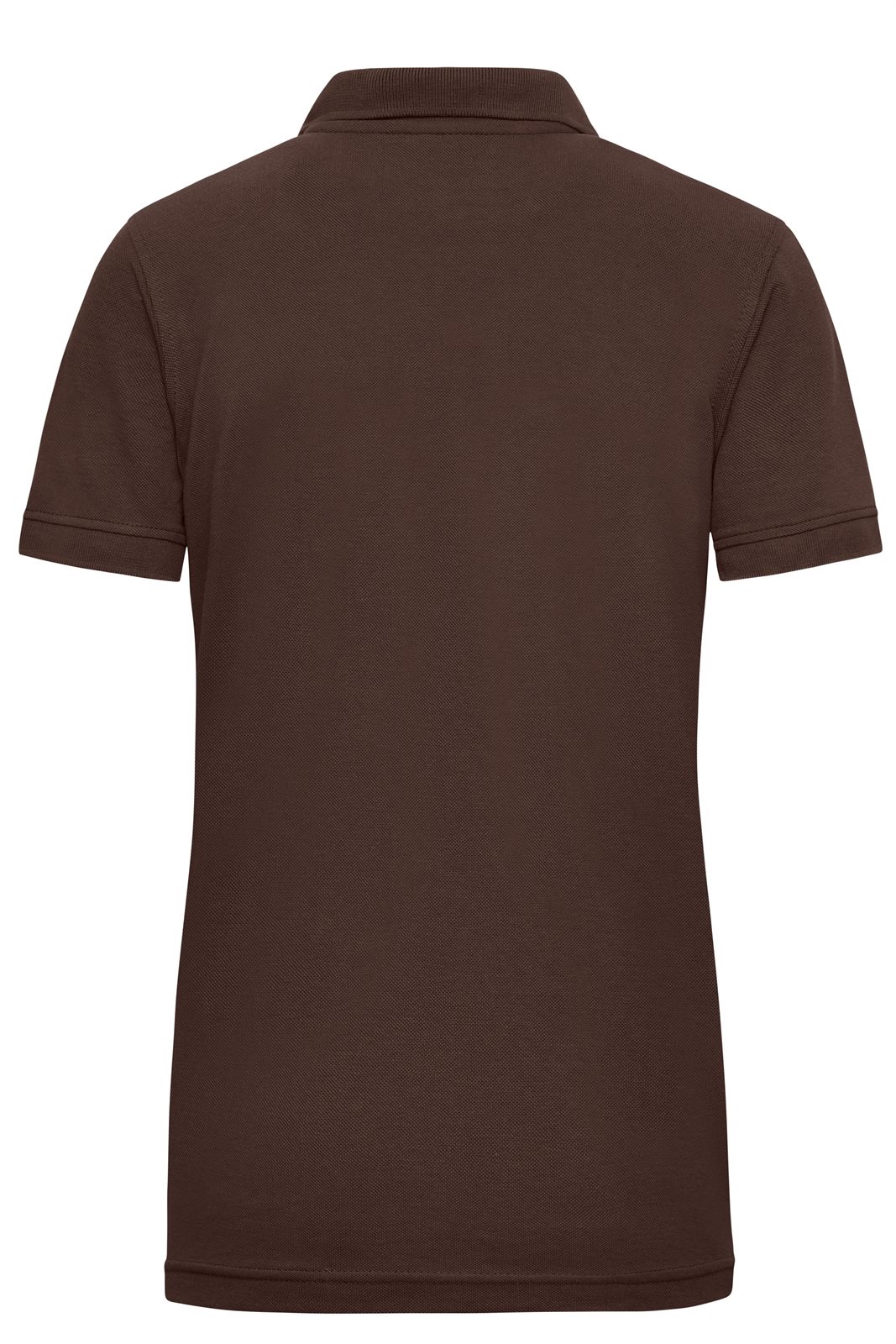Poloshirt Damen Braun – Ladies' Workwear Polo, Detailansicht