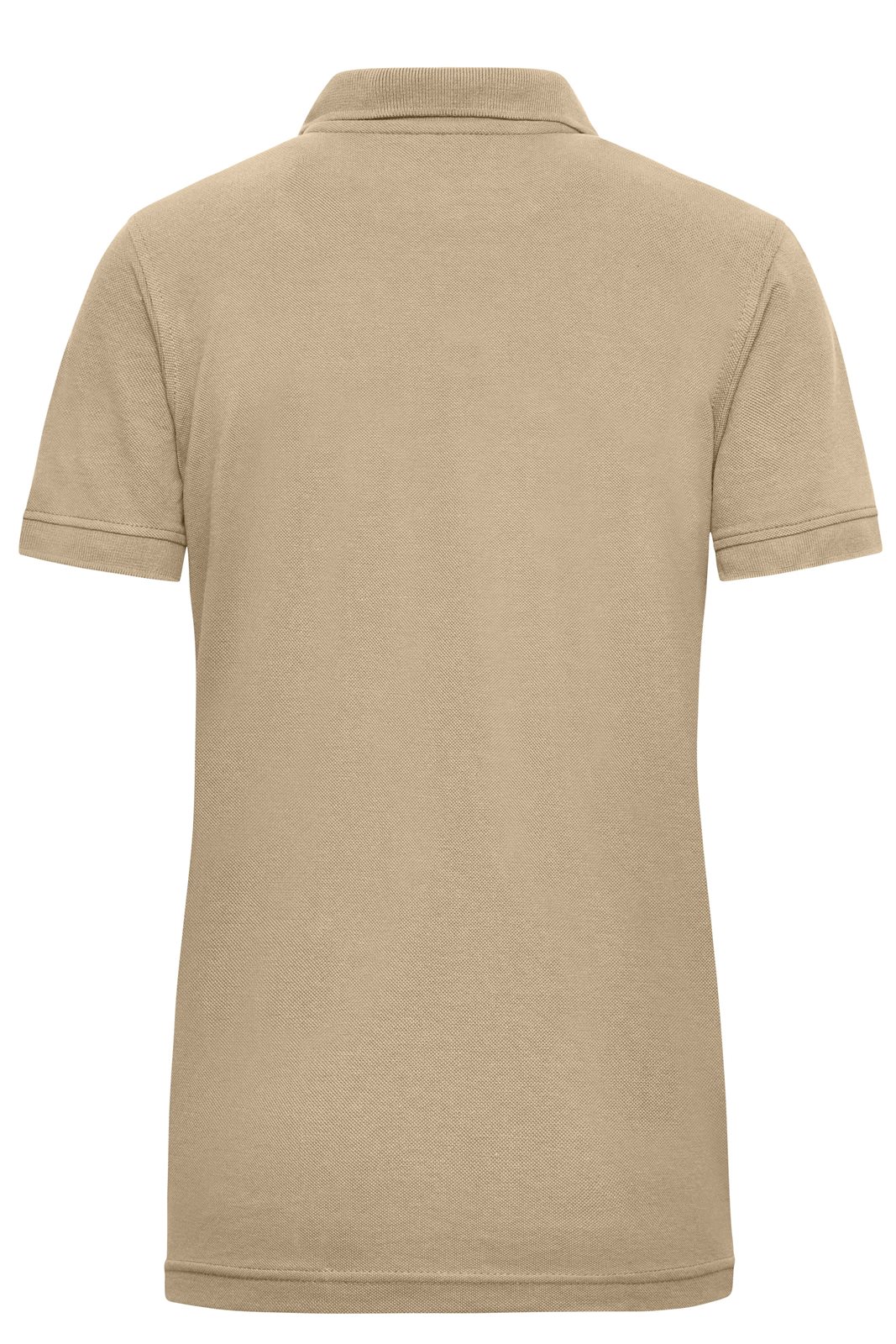 Poloshirt Damen Braun/Grau – Ladies' Workwear Polo, Detailansicht