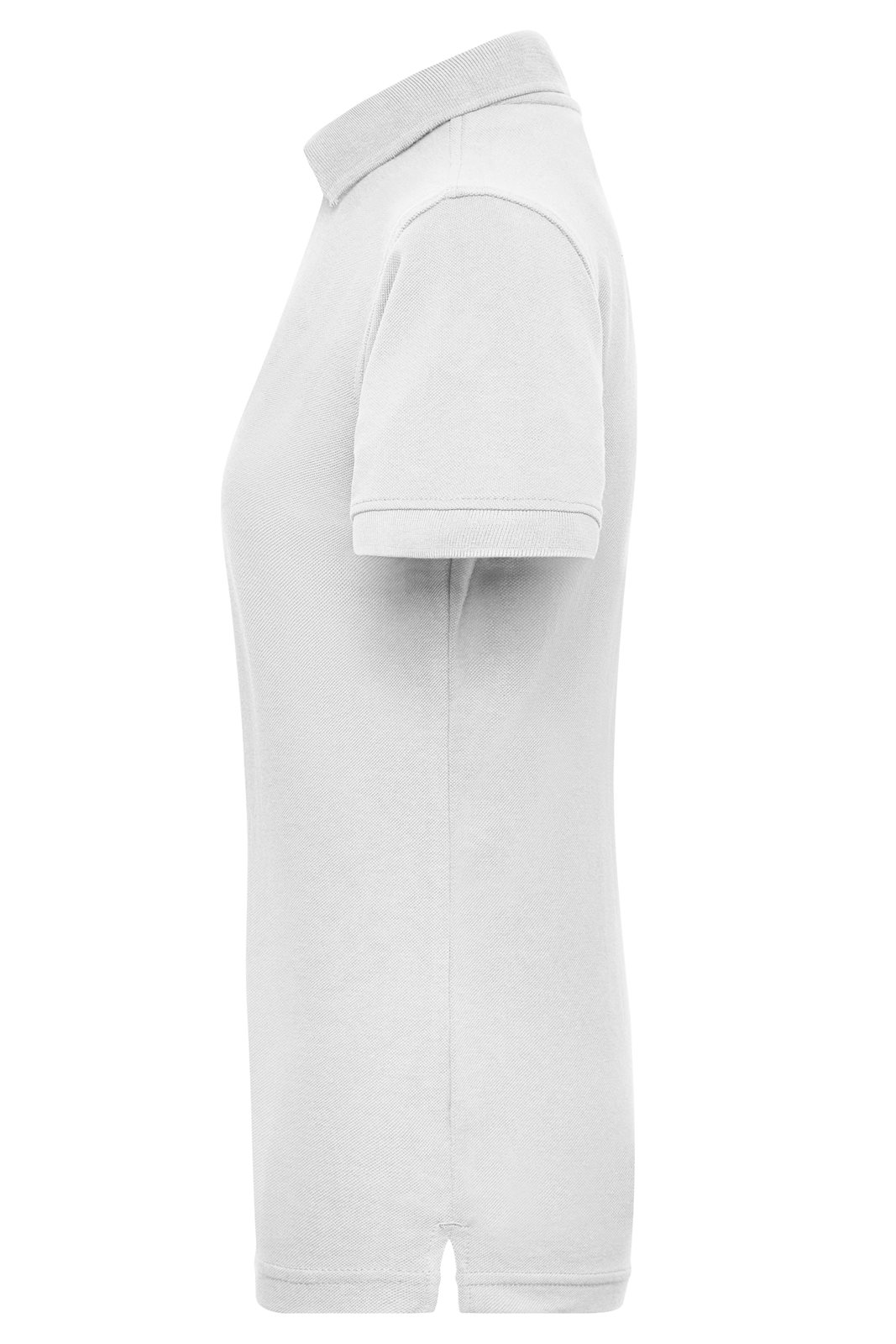 Poloshirt Damen Weiß – Ladies' Workwear Polo, Detailansicht