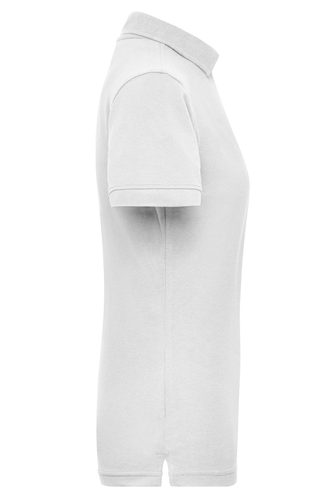 Poloshirt Damen Weiß – Ladies' Workwear Polo, Detailansicht