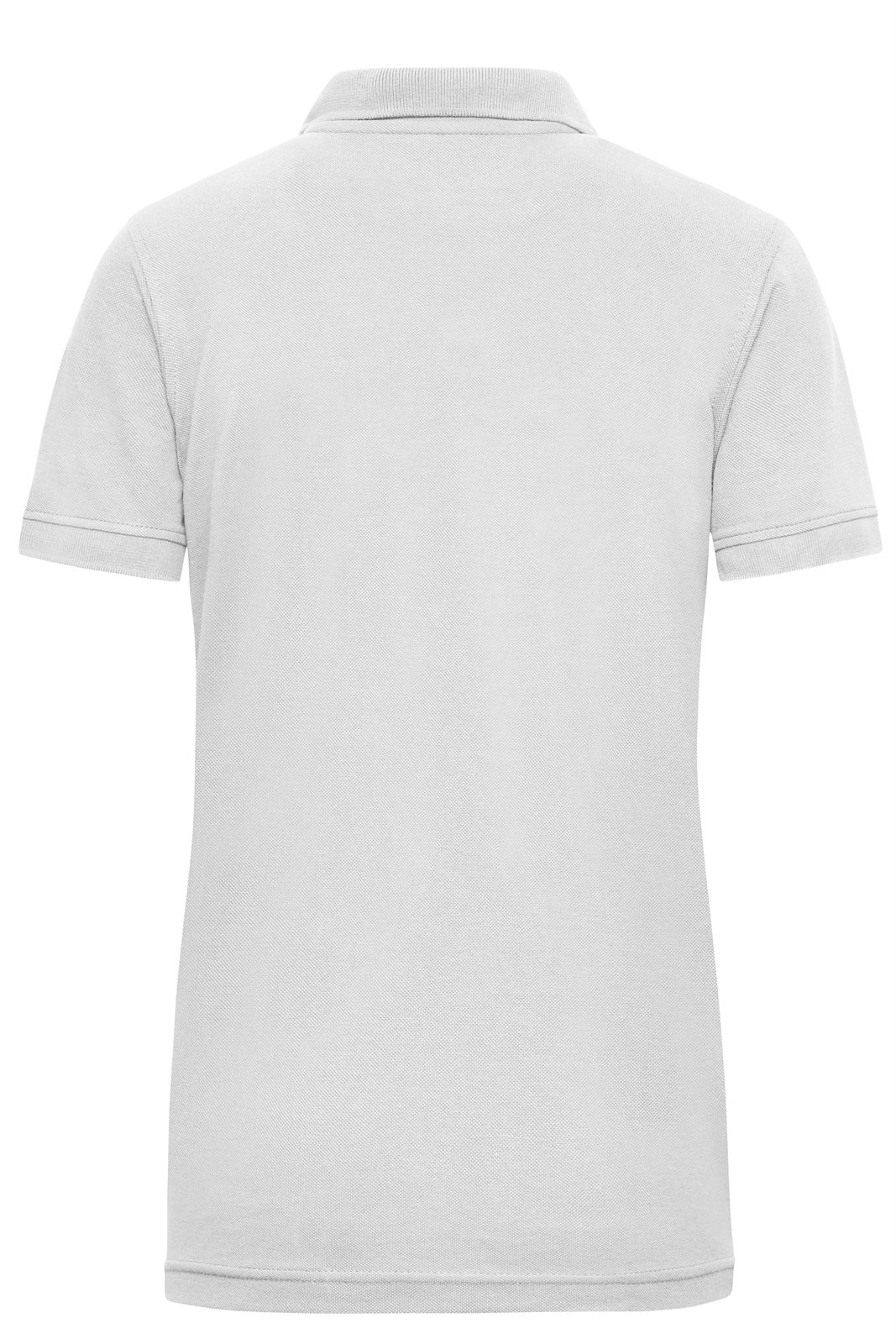 Poloshirt Damen Weiß – Ladies' Workwear Polo, Detailansicht
