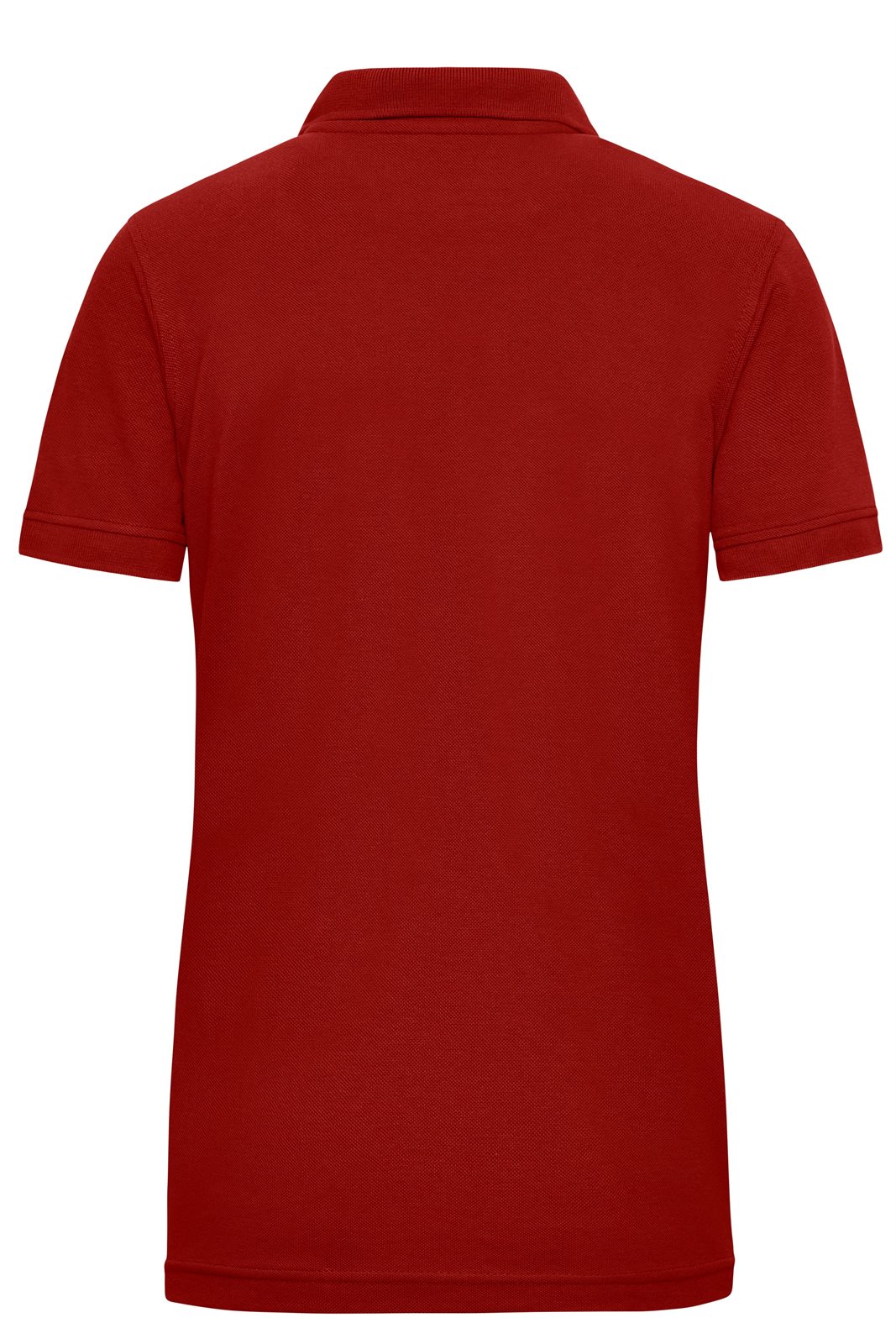 Poloshirt Damen Rot/Weinrot – Ladies' Workwear Polo, Detailansicht