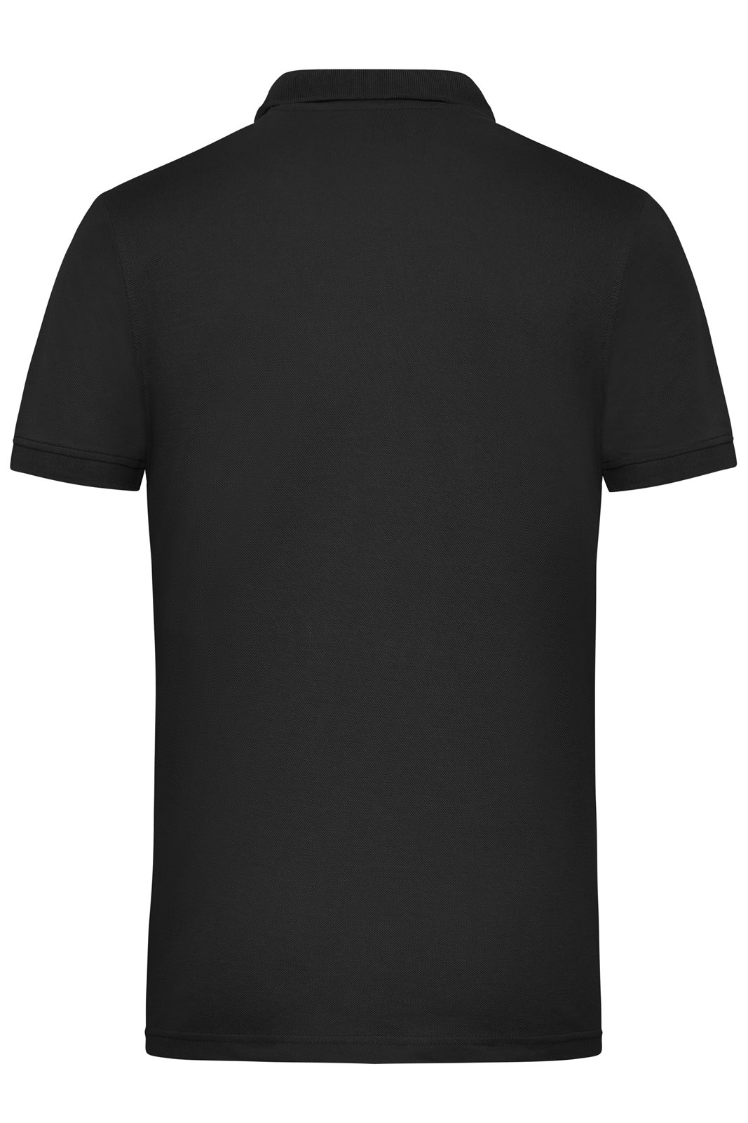 Poloshirt Herren Schwarz – Men's Workwear Polo, Detailansicht