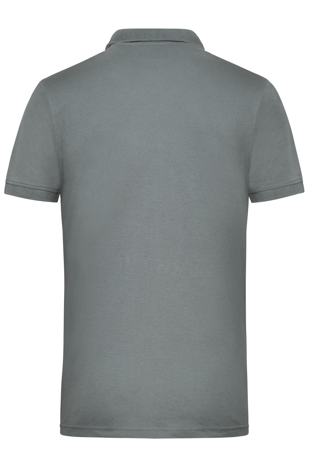Poloshirt Herren Grau – Men's Workwear Polo, Detailansicht