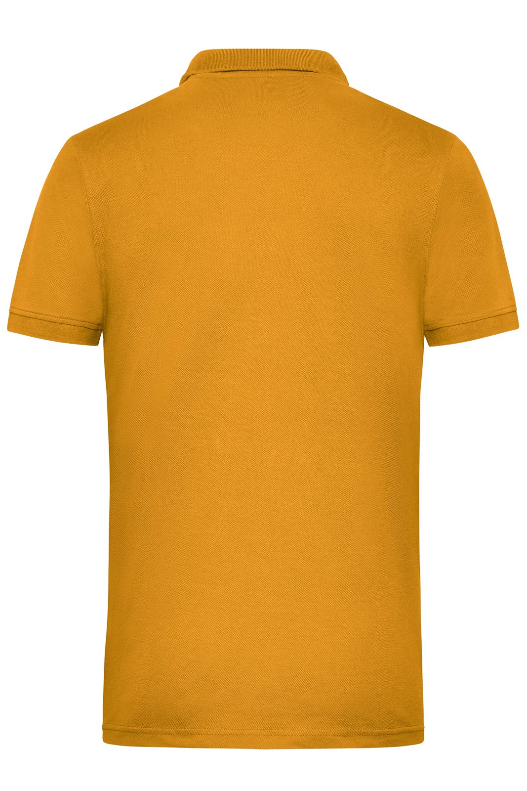 Poloshirt Herren Gelb – Men's Workwear Polo, Detailansicht